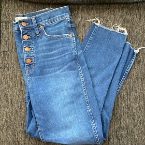 Madewell High Rise Skinny jeans